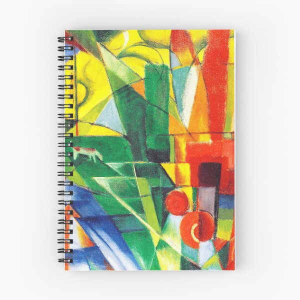 Item preview, Franz Marc - Landscape with House, Dog and Cattle designed and sold by ArtExpression.