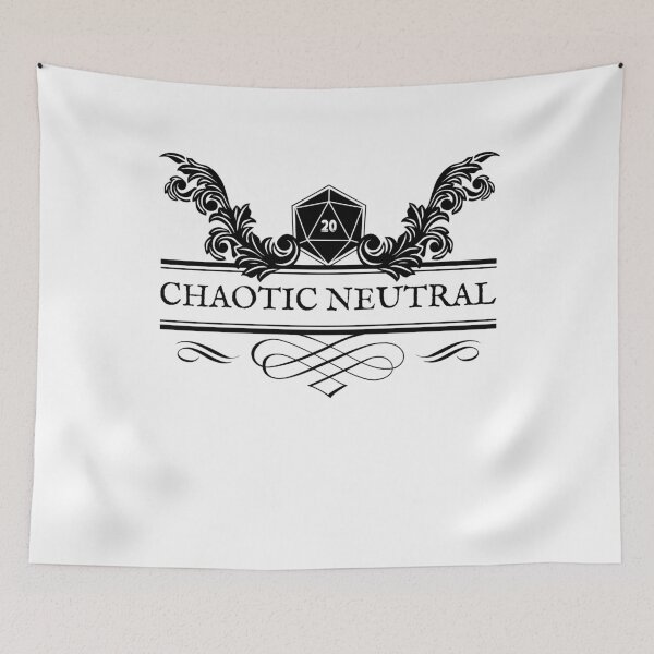 Item preview, Chaotic Neutral RPG Alignment for Gamers  designed and sold by shadowisper.