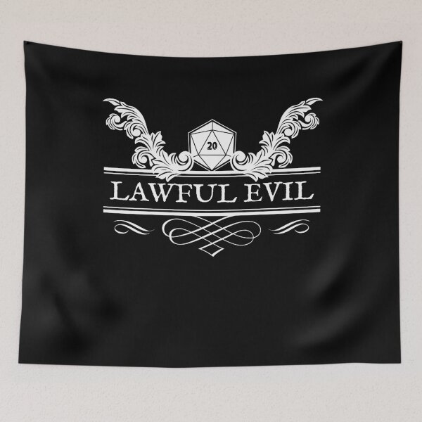 Item preview, Lawful Evil RPG Alignment for Gamers  designed and sold by shadowisper.