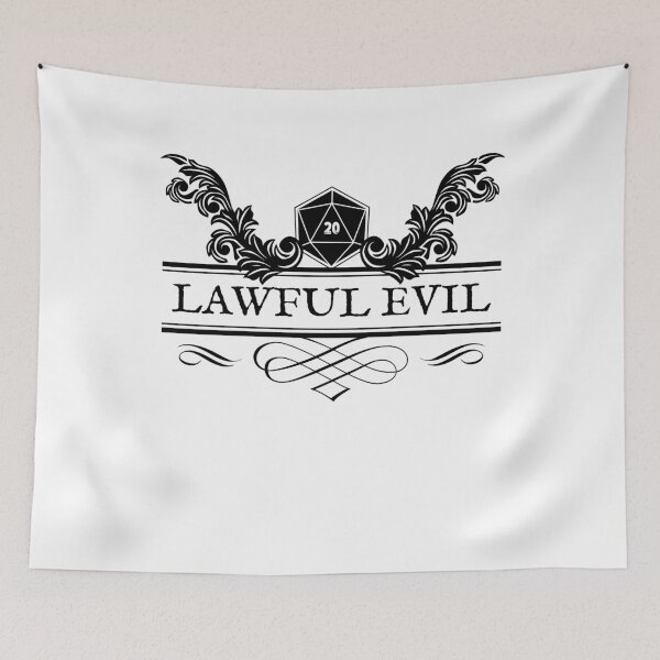 Item preview, Lawful Evil RPG Alignment for Gamers  designed and sold by shadowisper.