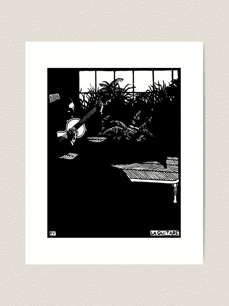 Félix Vallotton - The Guitar