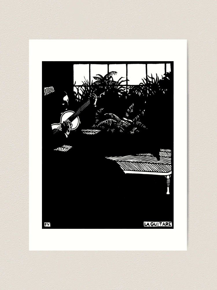 Félix Vallotton - The Guitar