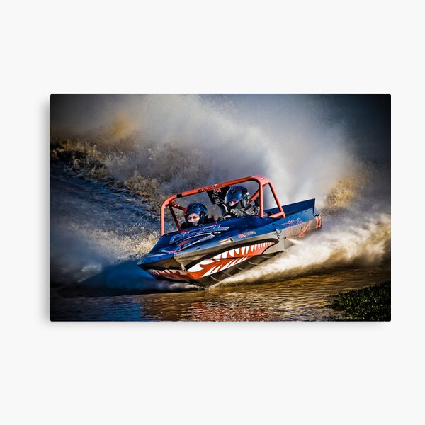 "Az-U-Do" - V8 Jetboat Canvas Print