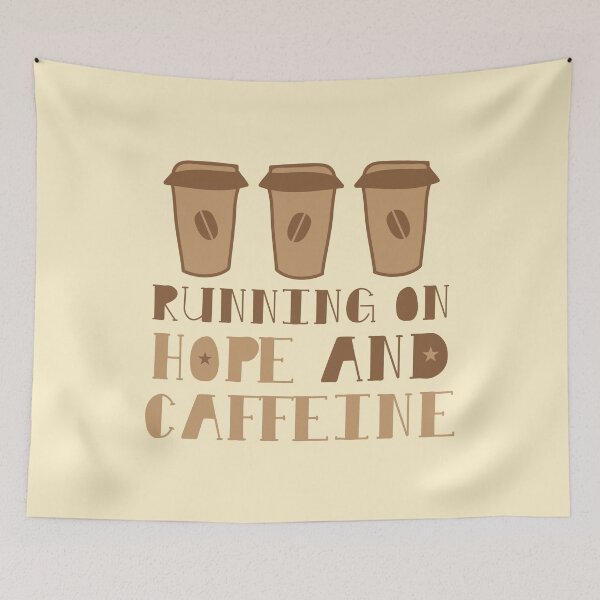 Item preview, Running on HOPE and caffeine  designed and sold by jazzydevil.