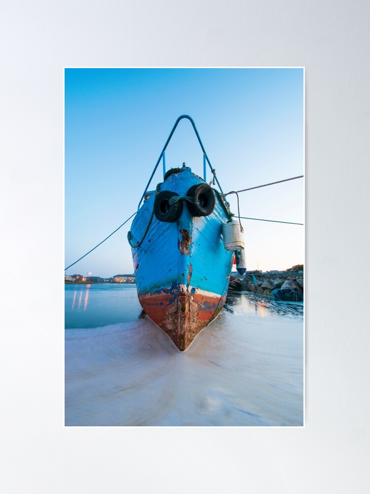 Shipwreck That Looks Like A Face Poster for Sale by Ireland Photography