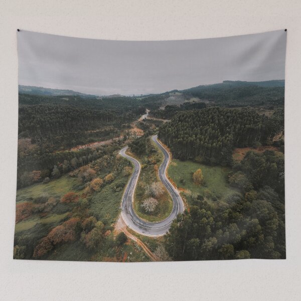 Item preview, Winding road from above designed and sold by MarioGuti.