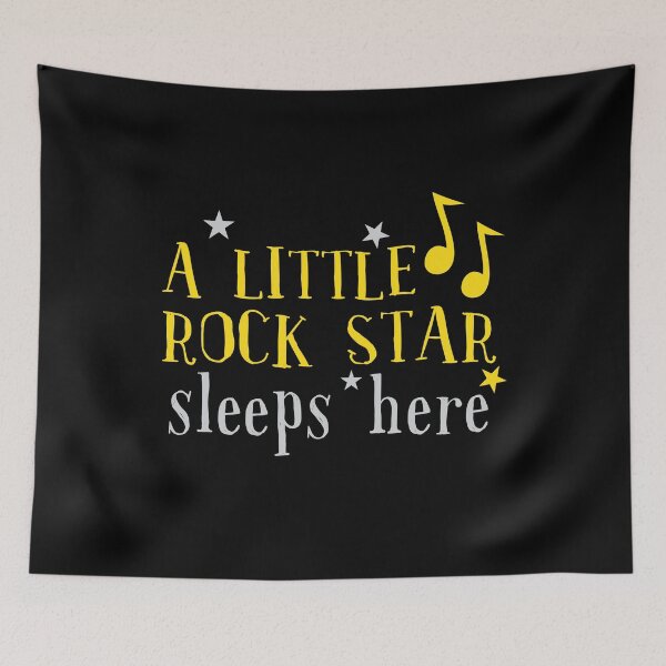 Item preview, A little ROCK STAR sleeps here designed and sold by jazzydevil.