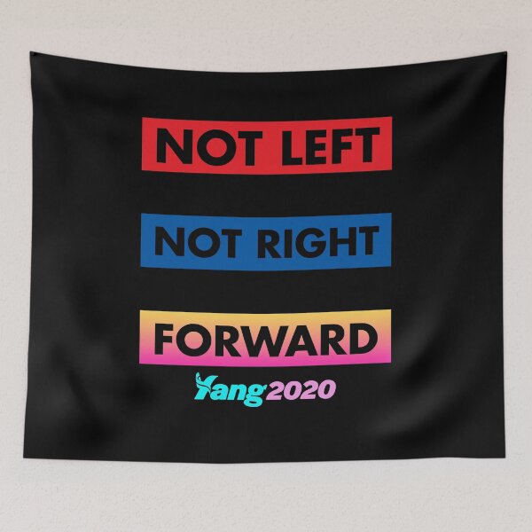 Item preview, Not Left Not Right Forward Vaporvawe Yang 2020 designed and sold by hadicazvysavaca.