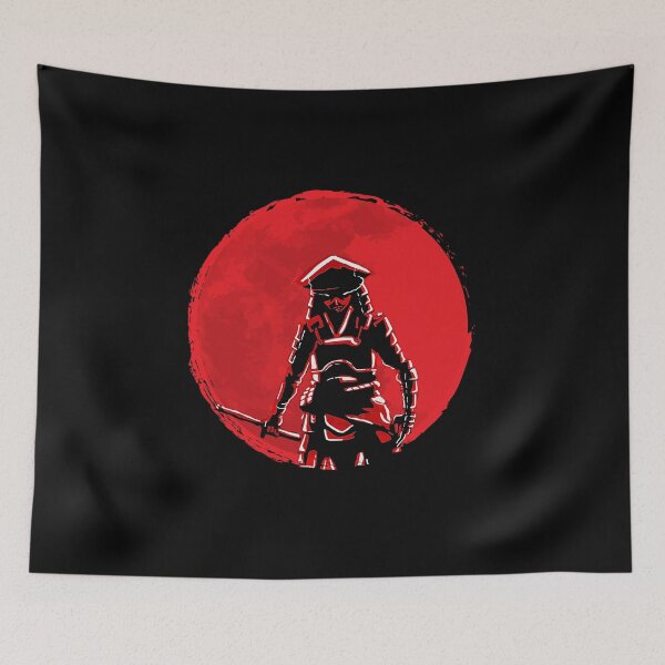 Item preview, Samurai Blood moon armor helmet katana warrior designed and sold by Mic Designs.