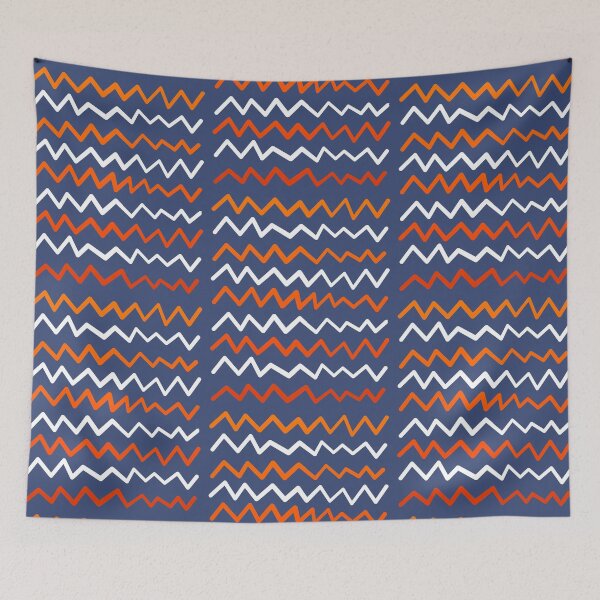 Item preview, Hand-drawn Chevron zig-zag pattern craft DIY Style designed and sold by Krukowski.