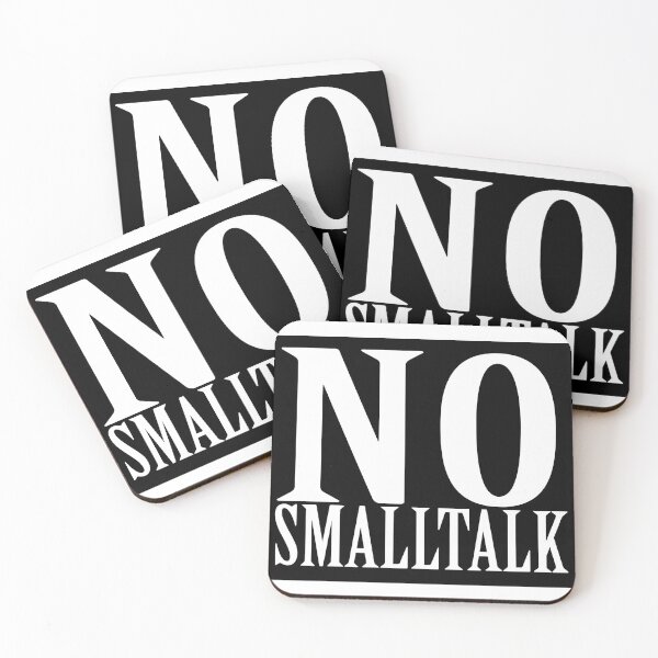 Item preview, No Smalltalk designed and sold by artpirate.