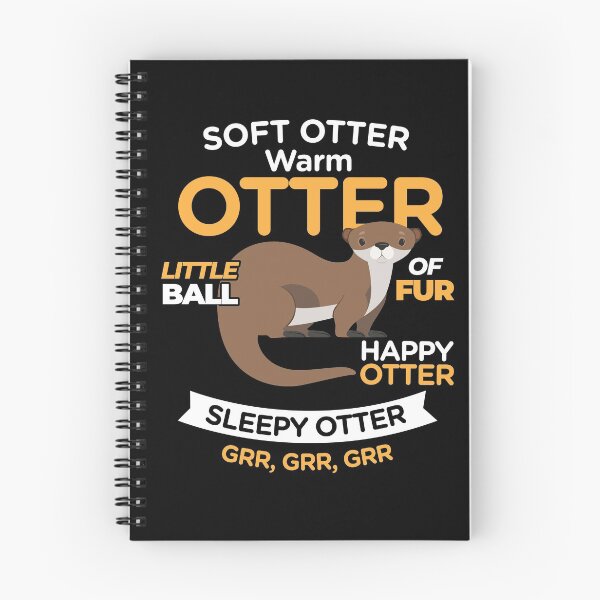 Item preview, Otter Soft Warm Happy Sleepy  designed and sold by MooonTees.