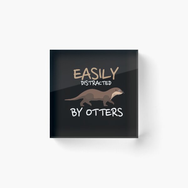 Item preview, Easily Distracted By Otters designed and sold by MooonTees.