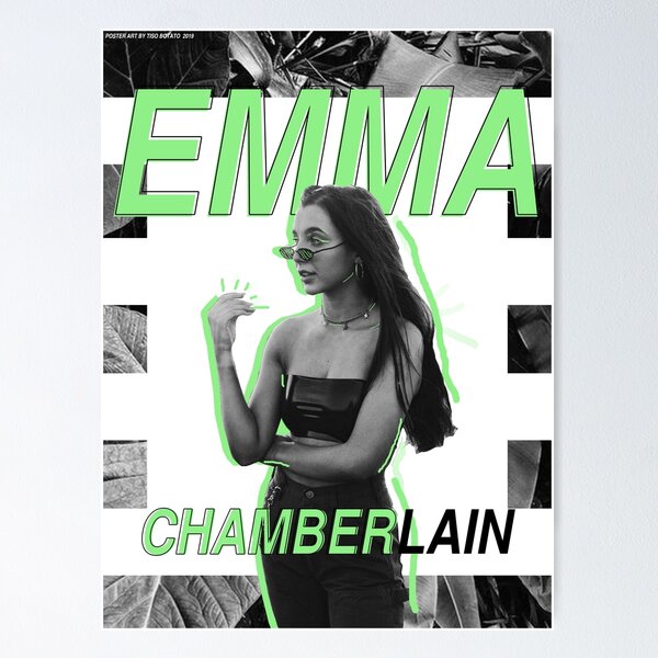 emma chamberlain merch Poster - TeeHex