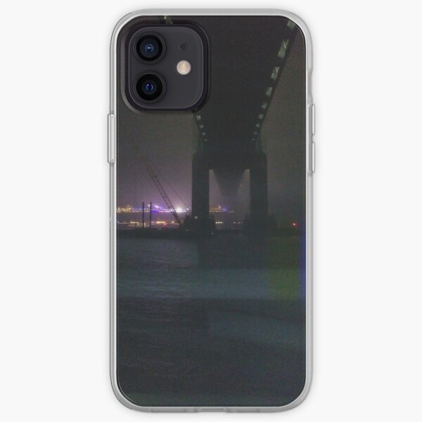 Early #Morning at #Verrazzano-Narrows #Bridge, Cable-stayed bridge  iPhone Soft Case