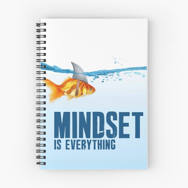 Item preview, La mentalidad es todo - Goldfish - Shark designed and sold by Highxman.