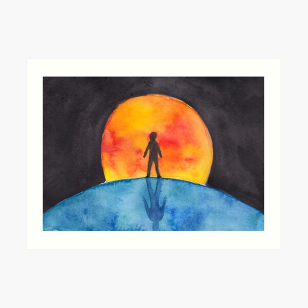 at the end of it all Art Print