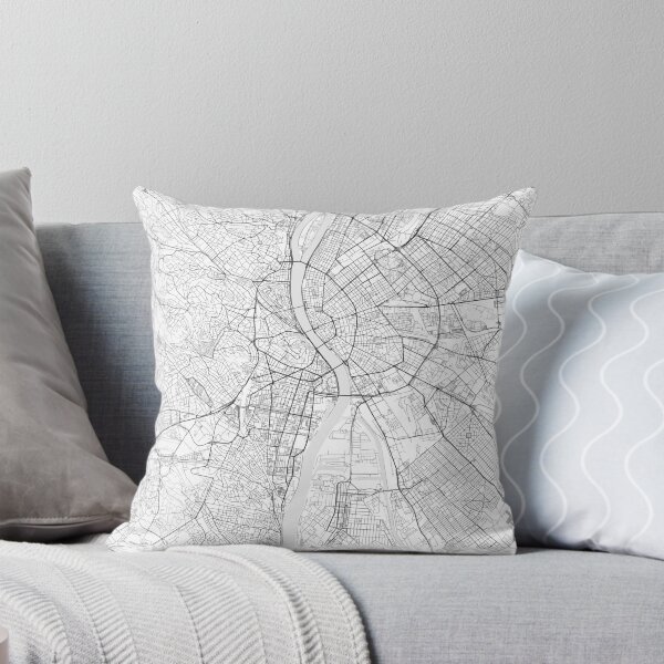 Item preview, Budapest Map designed and sold by Kara515.
