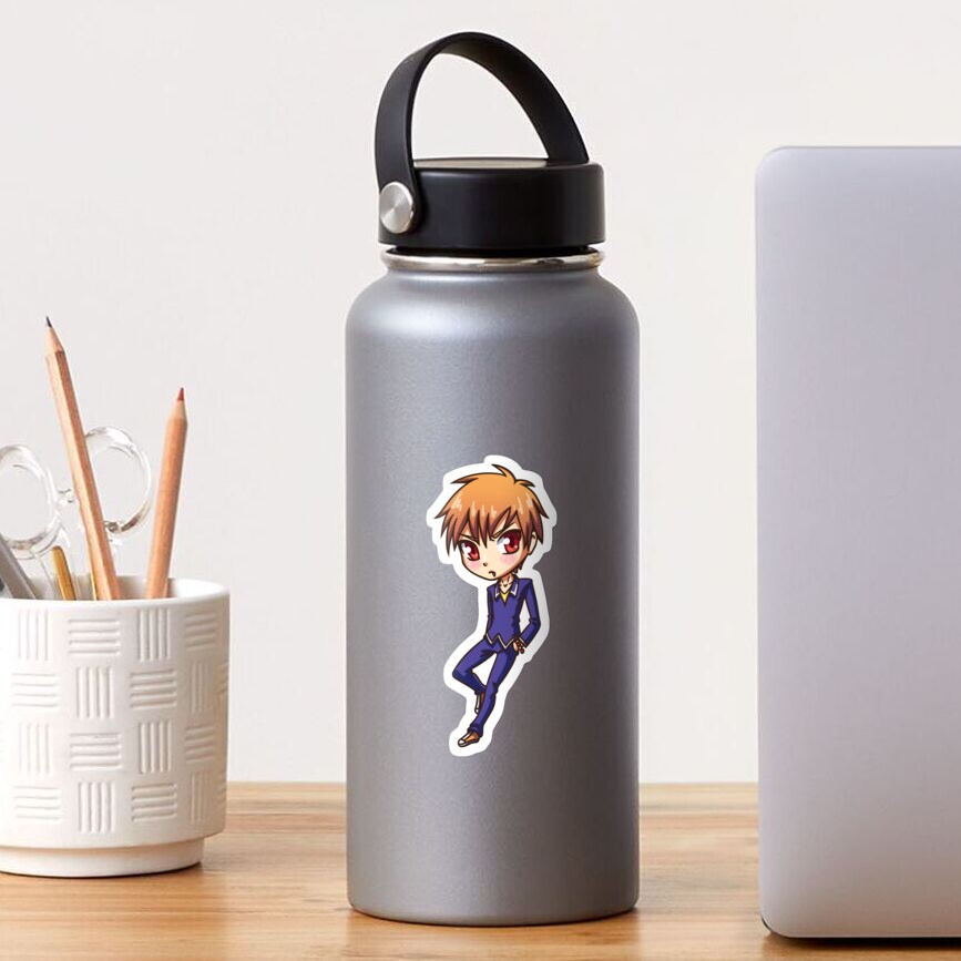 Kyo Sohma Chibi Sticker By Lankysandwich Redbubble 0701