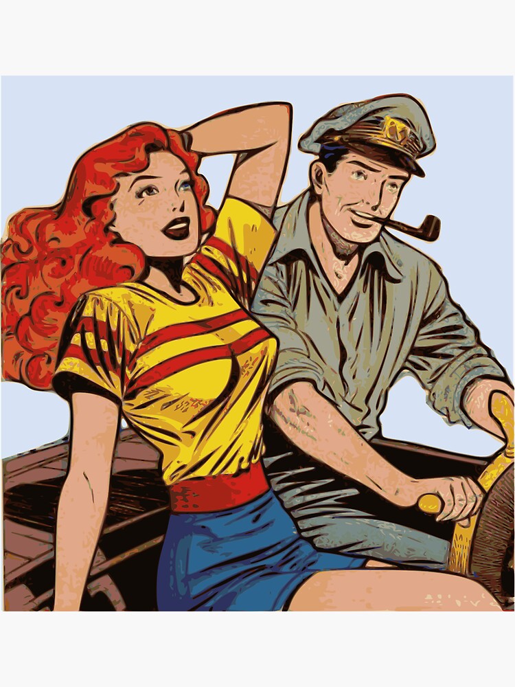 "Sailing Date" Sticker for Sale by amarii Redbubble