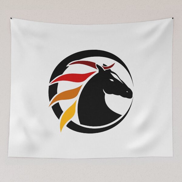 Item preview, Colored horse logo designed and sold by LEAVAEL.