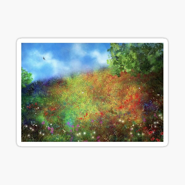 Wildflower Meadow Sticker