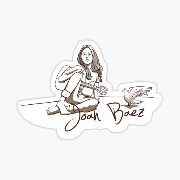 T-Shirt Joan Baez Sticker