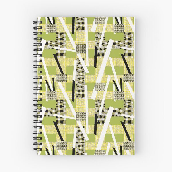 Item preview, Bauhaus Patchwork green designed and sold by LorlovesDesign.
