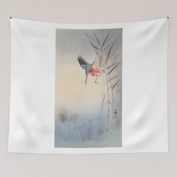 Item preview, Kingfisher by Ohara Koson designed and sold by topower.