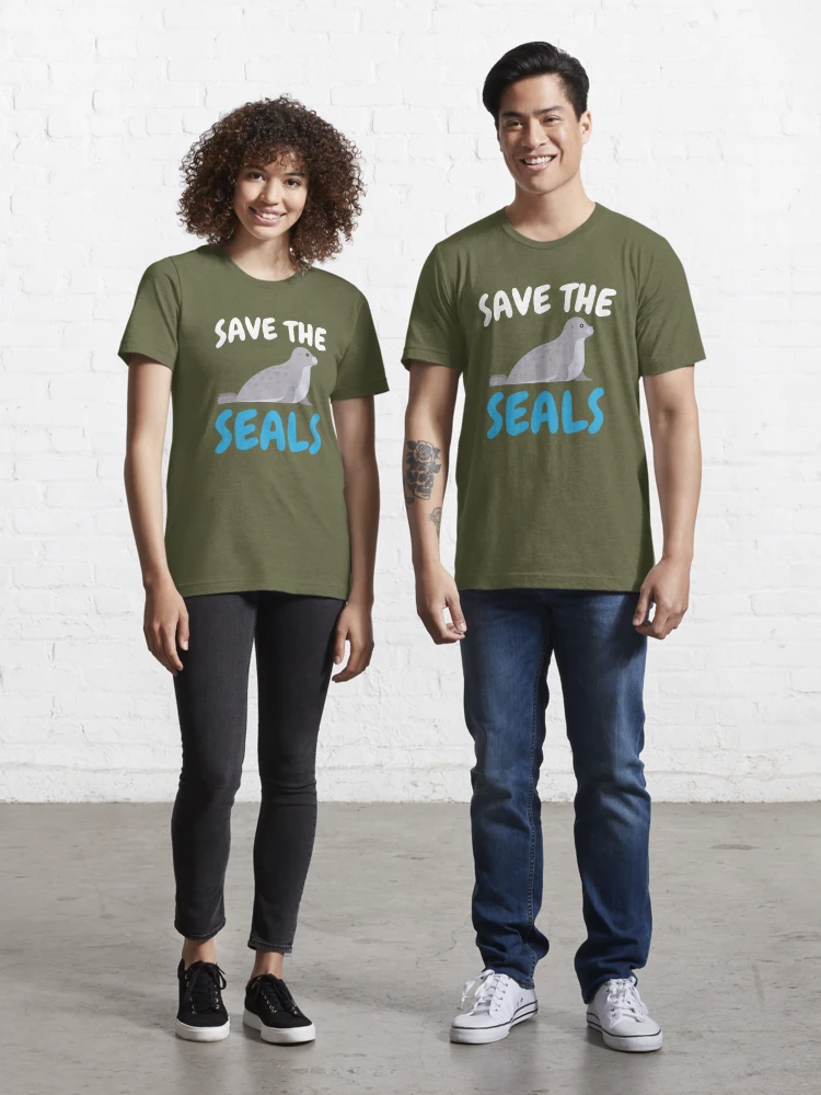 Save The Seals  Essential T-Shirt by mooon85 | Redbubble