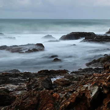 Artwork thumbnail, Misty Rocks by Conor O'Neill