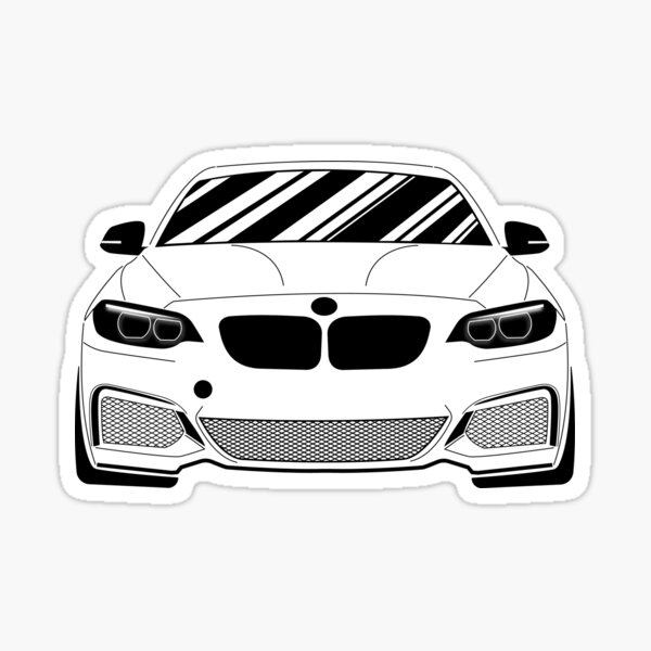 Bmw M2 Stickers | Redbubble