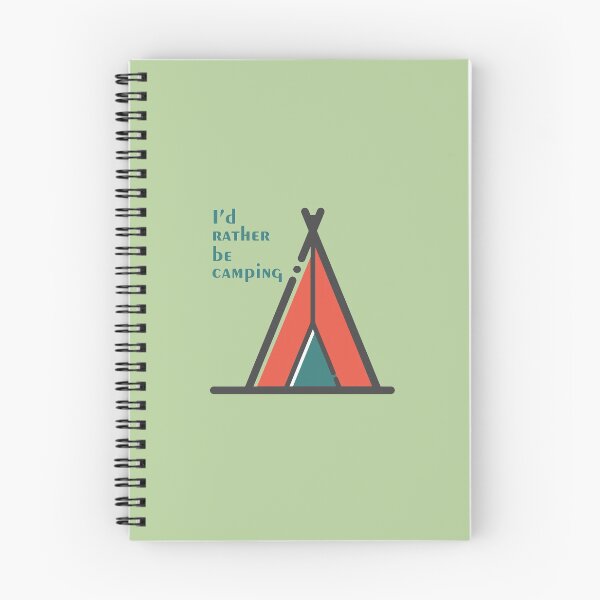 Item preview, I'd rather be Camping designed and sold by infinitygrafix.