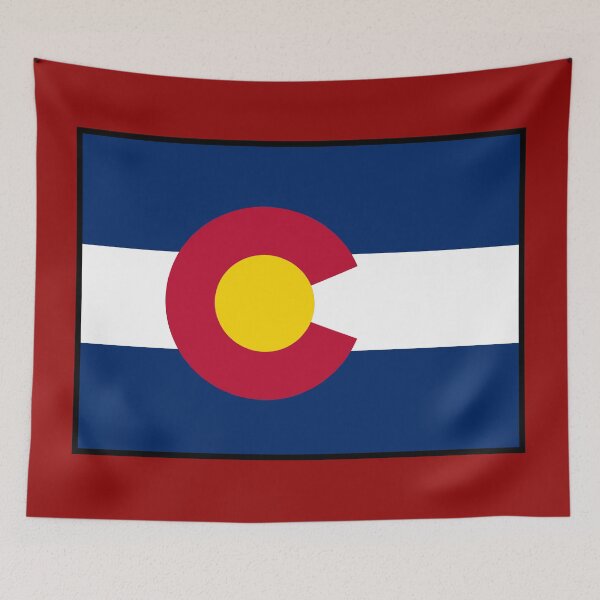 Item preview, U.S. STATE FLAGS/OUTLINES - COLORADO designed and sold by WOOFANG.