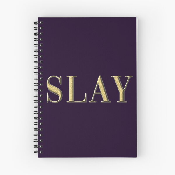 Item preview, SLAY in gold Gift designed and sold by talisman66.