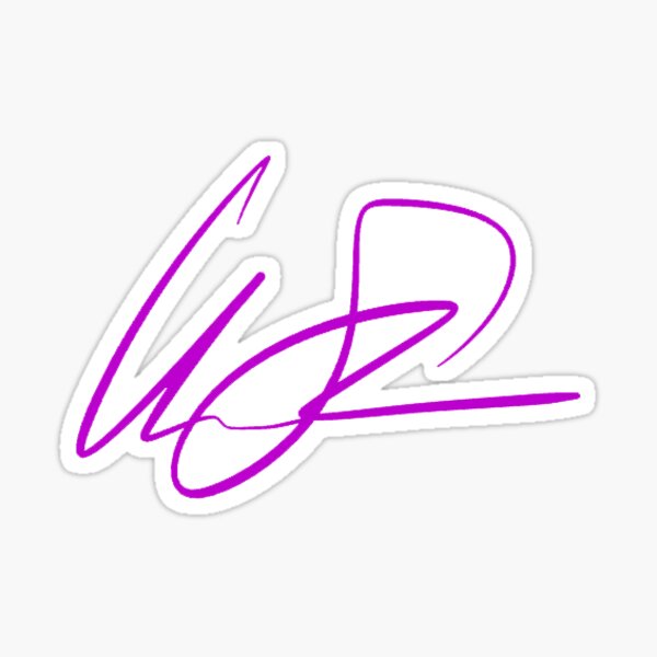 Signature Sticker Sticker