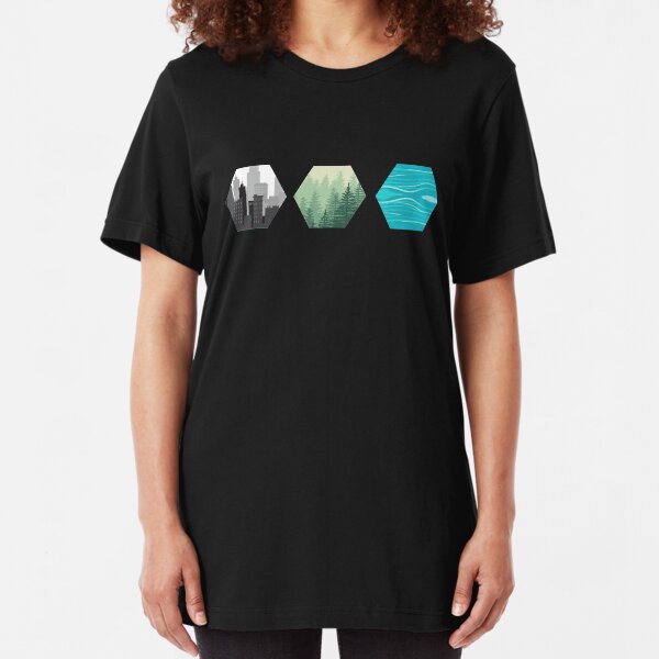 Terraforming Mars Resource Tiles Board Game Graphic - Tabletop Gaming Slim Fit T-Shirt