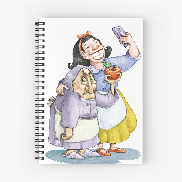 Item preview, snowwhite selfie designed and sold by nuvolanevicata.