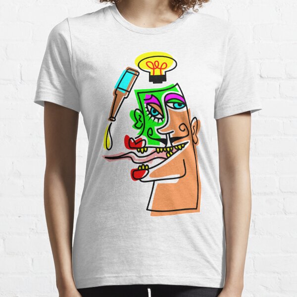 Cubist Beer Time Essential T-Shirt
