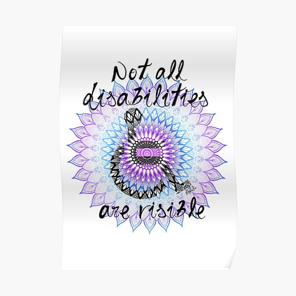 China Custom 'Not All Disabilities Are Visible' Car Decal Manufacturers, Suppliers - Factory