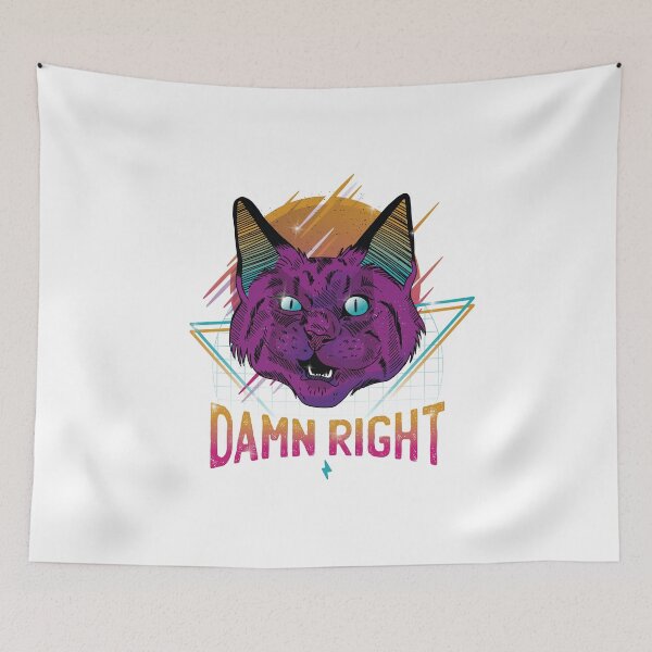 Item preview, abstract killer cat designed and sold by altinvest.