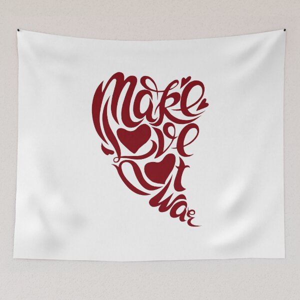 Item preview, Lettering in the form of a heart "together forever" in red. The phrase "Forever togetner" for the design of clothing and accessories. designed and sold by NastasiaRainbow.