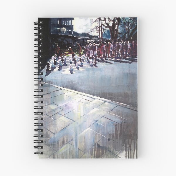 Item preview, Stalemate, city scene painting designed and sold by ZlatkoMusicArt.