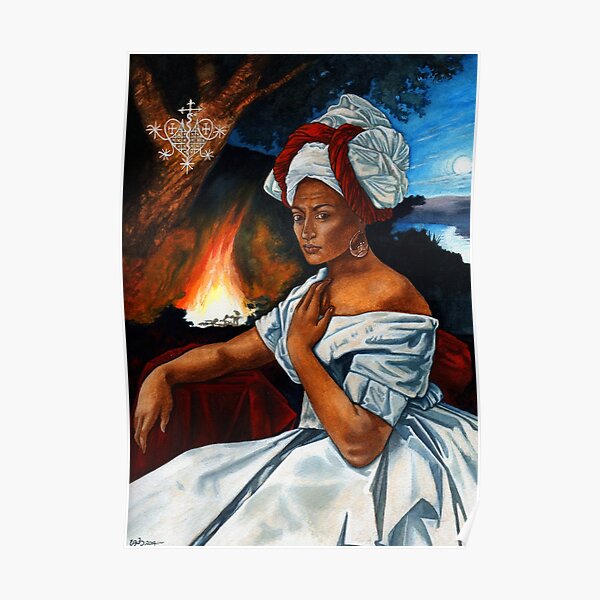 Marie Laveau von Stuart Littlejohn Poster