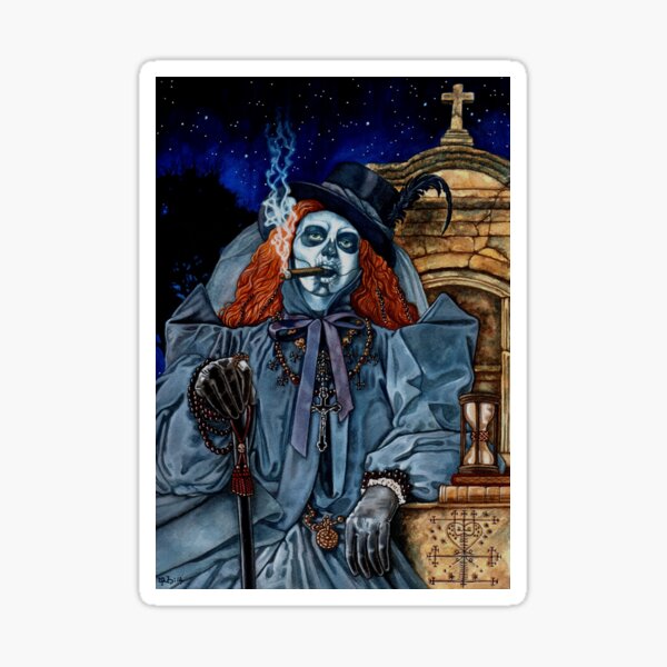 Maman Brigitte by Stuart Littlejohn Sticker