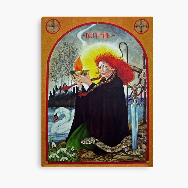 Brighde by Stuart Littlejohn Canvas Print