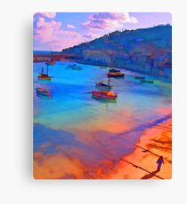Mousehole Harbor, Cornwall - UK Canvas Print