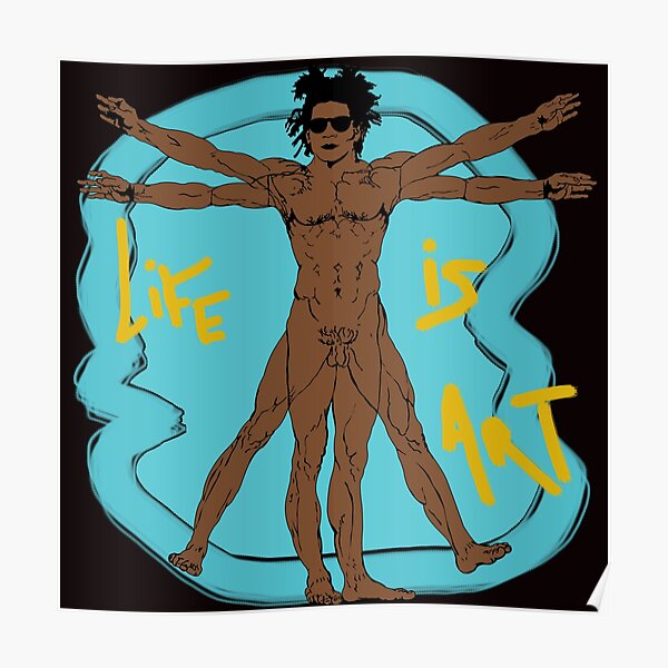 Life is Art Poster