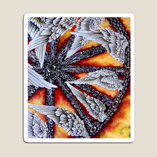The Wheel of Fate Magnet