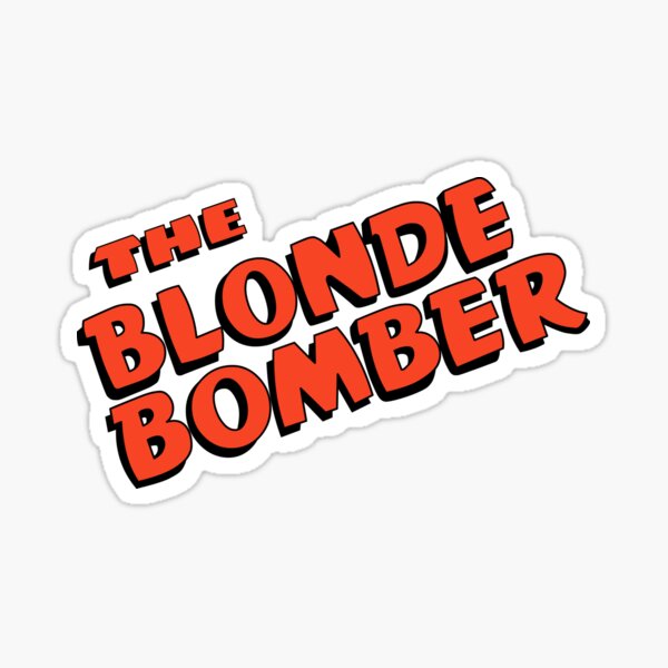 Item preview, Blonde Bomber designed and sold by covertalesstore.